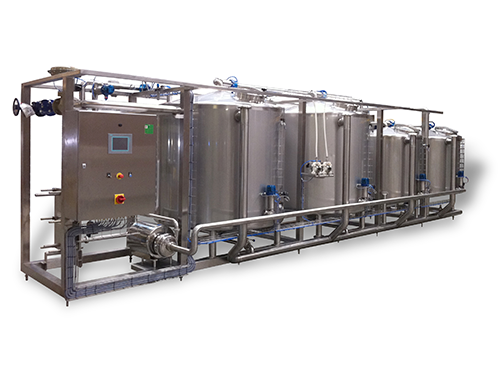 CIP system with four tanks of 8,000 L (74018) #1